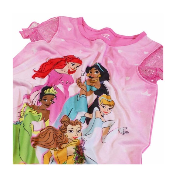 DISNEY PRINCESS 3-pack SIZE 7 NIGHTGOWNS , NEW IN PACKAGE - Picture 4 of 9